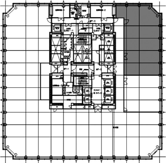 愛宕グリーンヒルズMORIタワー25F 間取り図