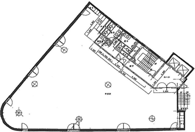 神田三崎町ビル5F 間取り図