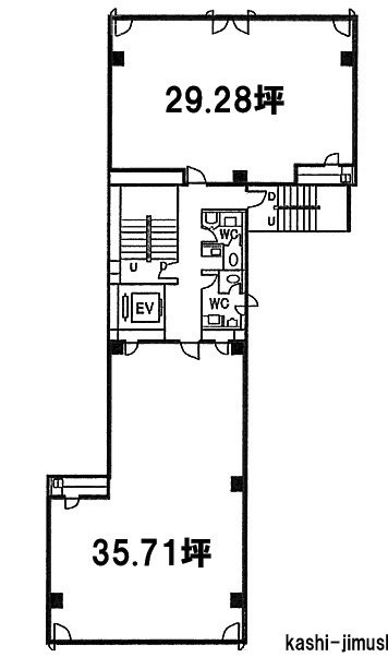 本郷大関ビル202 間取り図