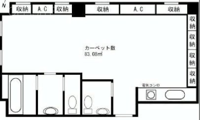 ブーゲンビリア新宿(シャトレーイン笹塚)10F 間取り図