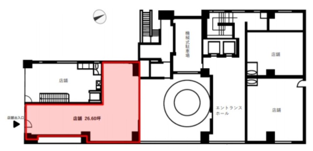 カンダエイトビル1F 間取り図