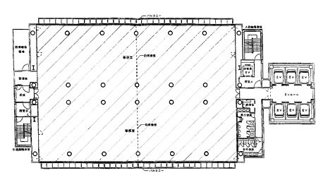 新横浜スクエアビル2F 間取り図