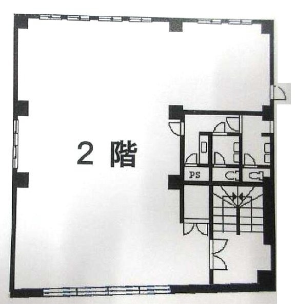 田久保ビル2F 間取り図