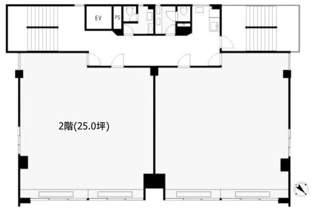 サンシビル2F 間取り図