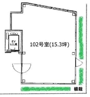 Le ciel bleu(ルシェルブルー)102 間取り図