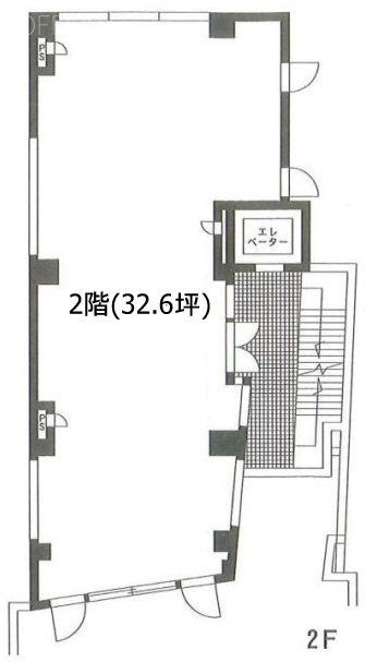 第2伊奈ビル2F 間取り図