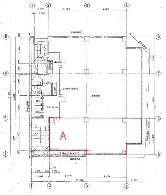 横浜YS西口ビルA 間取り図