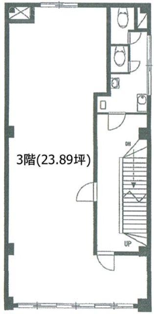第1正明ビル301 間取り図