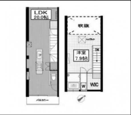 CーMA2元麻布201 間取り図