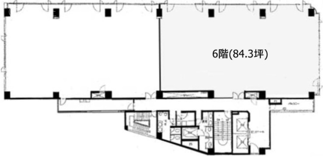 Daiwa笹塚ビル6F 間取り図