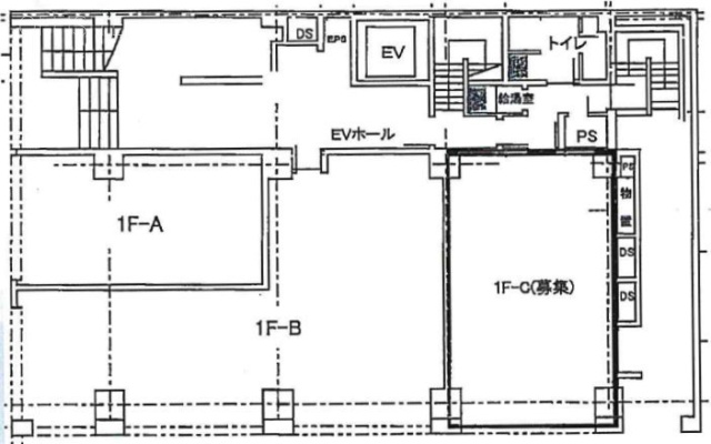 第7セントラルビル1F 間取り図