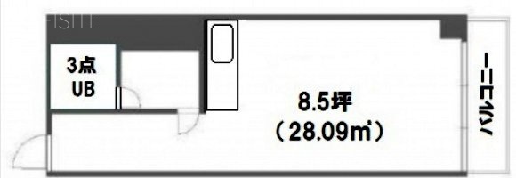 小野木ビル408 間取り図