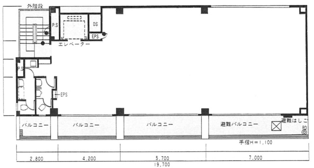 ぶよおビル7F 間取り図