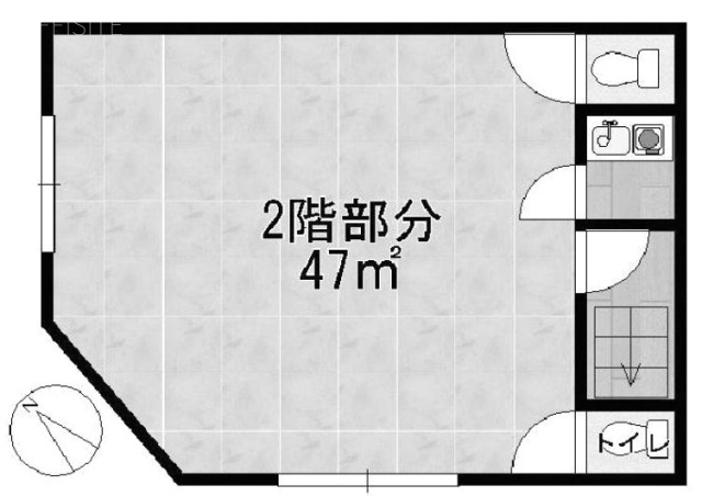 三井ビル2F 間取り図