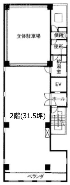 1510ビル2F 間取り図