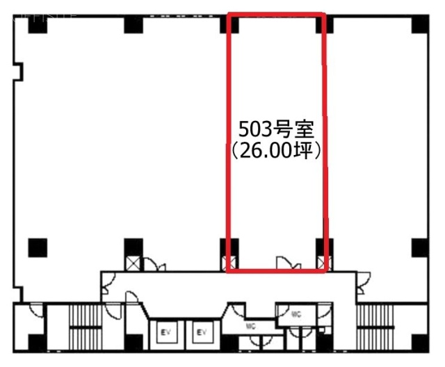 新横浜IKビル503 間取り図