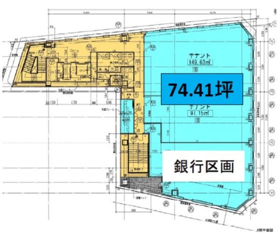 ヒューリック蒲田ビル6F 間取り図