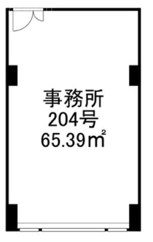 アベニュー音羽ビル204 間取り図