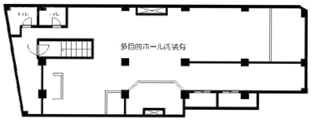 インペリアル六本木2号館S201 間取り図