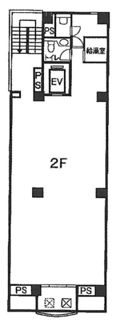 陶香堂(とうこうどう)ビル2F 間取り図