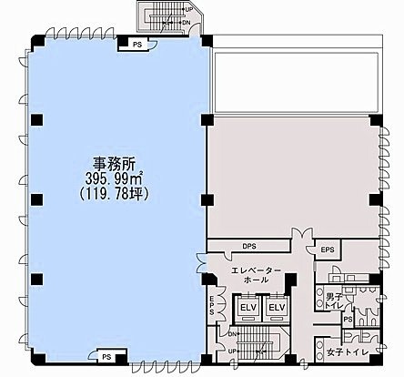 本郷TKビル501 間取り図