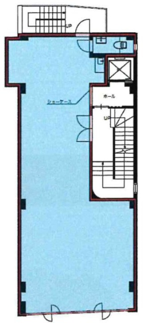 水戸駅前ビル3F 間取り図