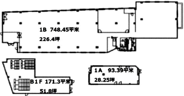 ビオライフハウスB1F～1F 間取り図