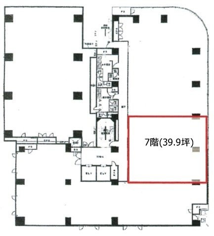 メットライフ新横浜ビルB-2・C-1 間取り図