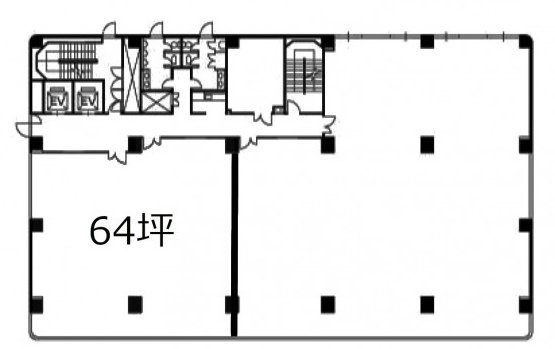 KSビル6F 間取り図