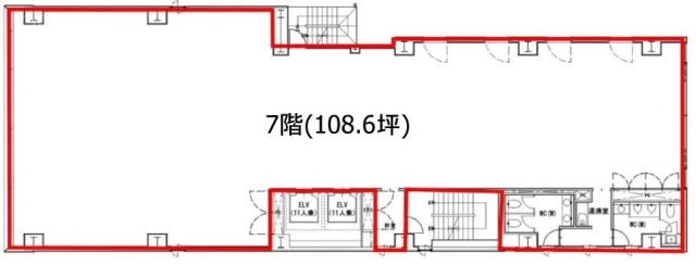 KDX新日本橋駅前ビル7F 間取り図