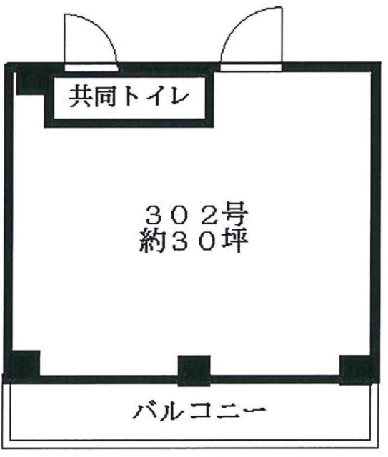 メゾン藤302 間取り図