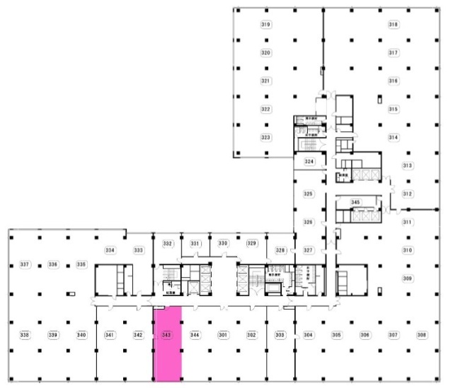 新国際ビル343 間取り図