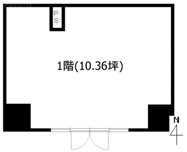 エクセレントシティ小岩1F 間取り図