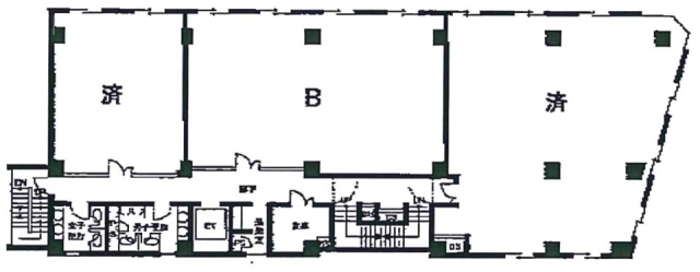新宿加藤ビルB 間取り図