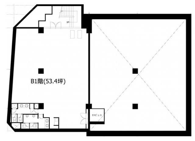 三共小石川THビルB1F 間取り図