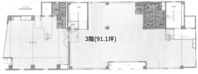 大宮パークビル3F 間取り図