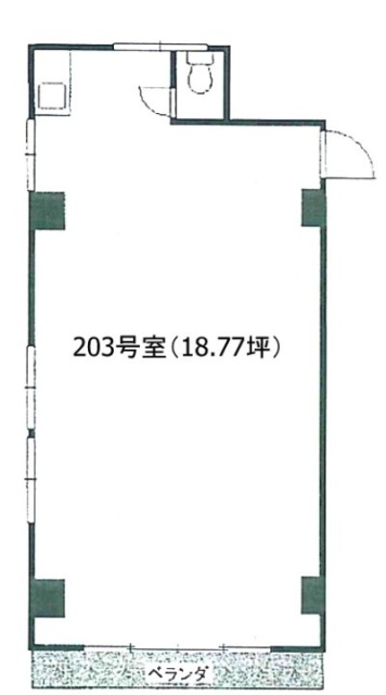 練馬SKビル203 間取り図