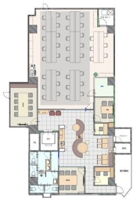 CONVEX神保町3F 間取り図