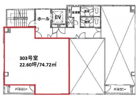 RENEX池袋(旧 日宝池袋第一ビル)3 間取り図
