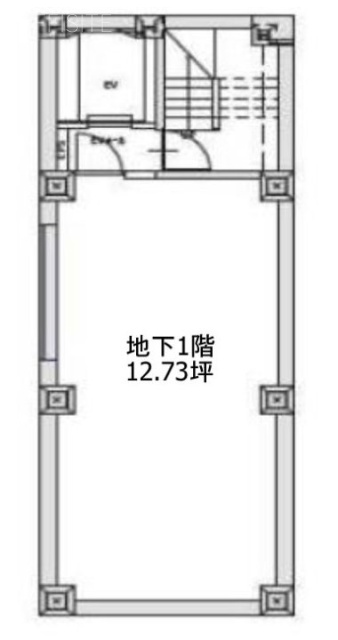 ACN虎ノ門B1F 間取り図