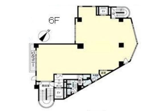 BMビル6F 間取り図