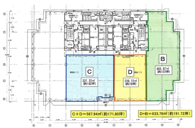 武蔵小杉タワープレイスB 間取り図