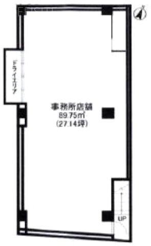 高橋ビルB1F 間取り図