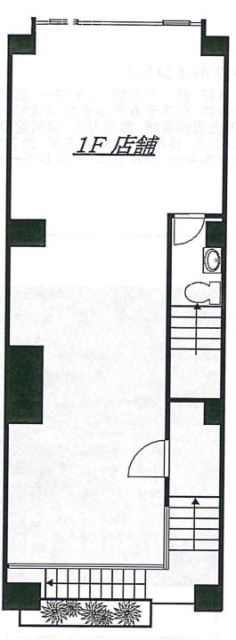 松田ビル1F 間取り図
