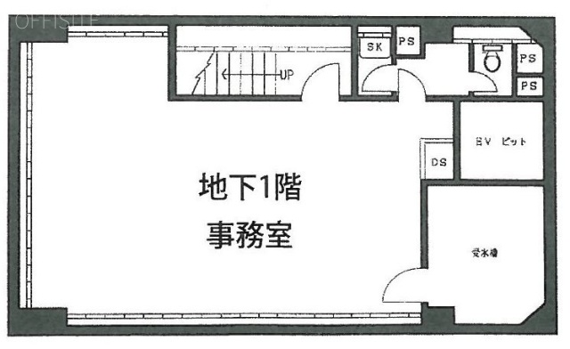 木村実業第2ビルB1F 間取り図