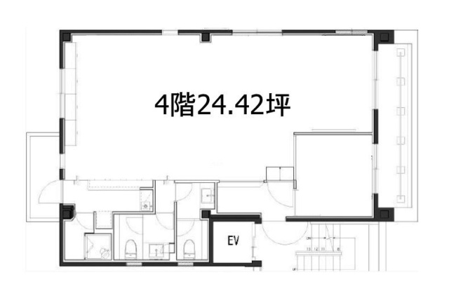 四谷NSビル4F 間取り図