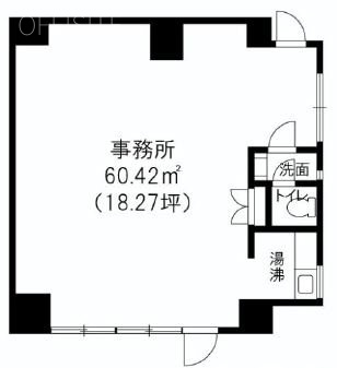 ツインヒルズ茗荷谷105 間取り図