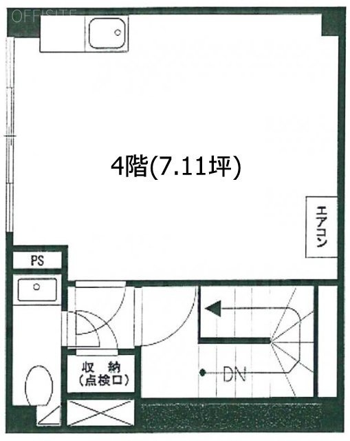 オリヂンビル4F 間取り図