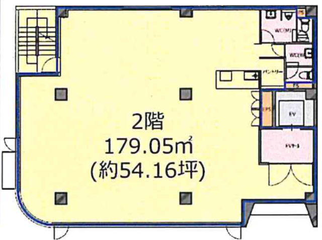 ザ・パークレックス代々木2F 間取り図