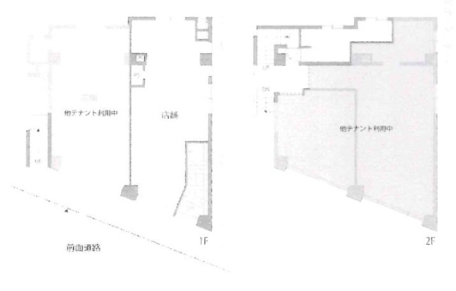 グランバリュー仙川1F～2F 間取り図